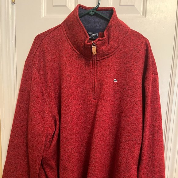 MEN 'S CROWN & IVY (PARTIAL ZIP) SWEATER XL - Picture 1 of 5